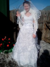 Продаю красивое свадебное платье